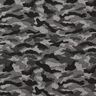 Strickjacquard Camouflage Metallic – schwarz/silber metallic,  thumbnail number 1