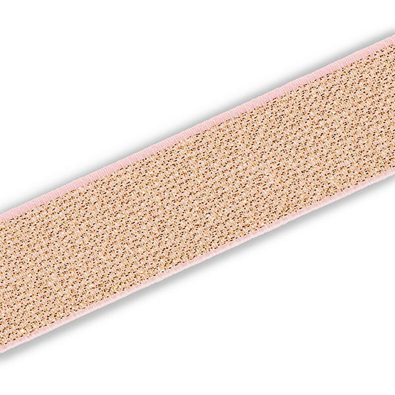 Gummiband Color Elastic [25 mm] - roségold | Prym,  image number 3