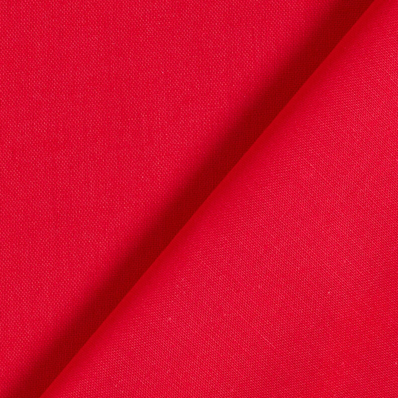 Baumwollstoff Cretonne Uni – rot,  image number 3