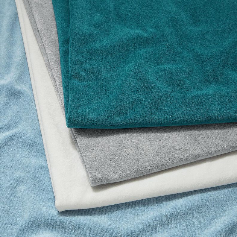 Frotteestoff Stretch Uni – grau,  image number 5