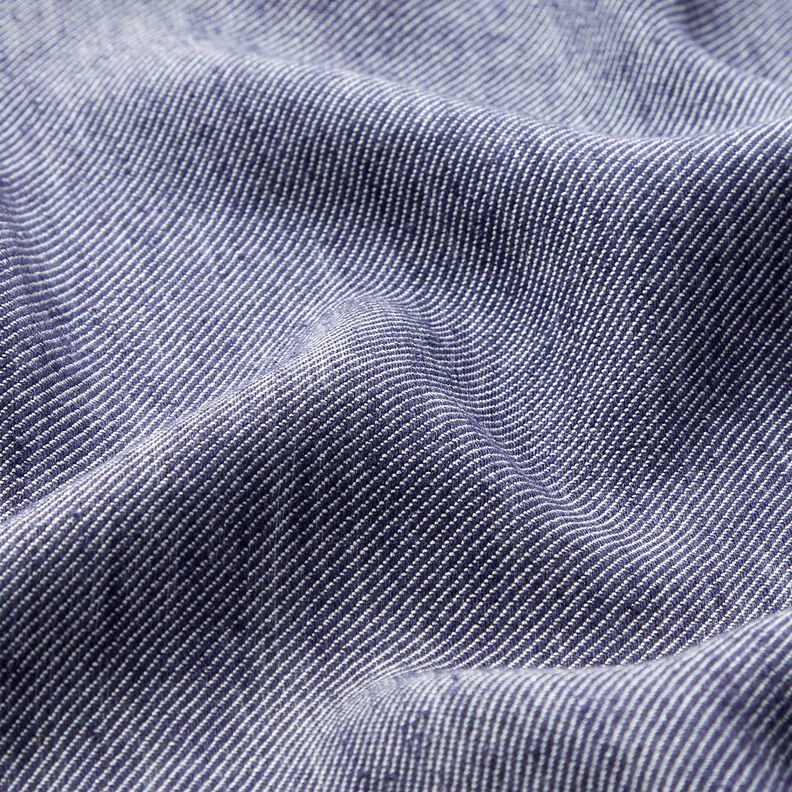 Viskose-Leinen Twill – marineblau,  image number 2