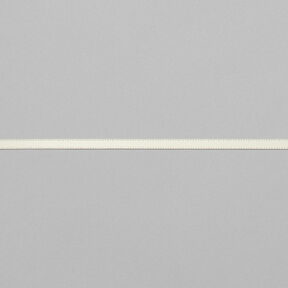 Satinband [3 mm] – wollweiss, 