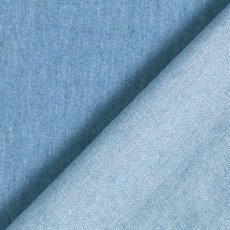 Leichter Stretch-Denim recycelt – brilliantblau,  image number 4