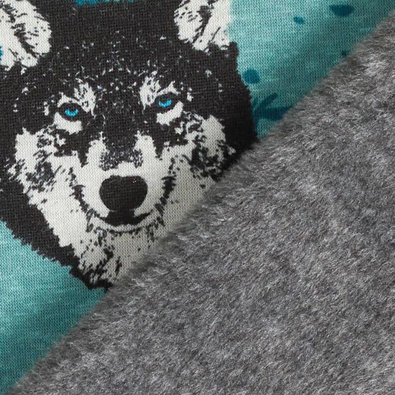 Alpenfleece Wolf  – petrol,  image number 5