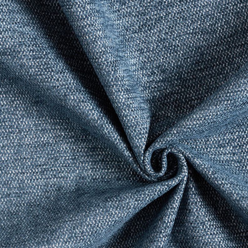 Polsterstoff Chenille Melange – blau/silbergrau,  image number 1