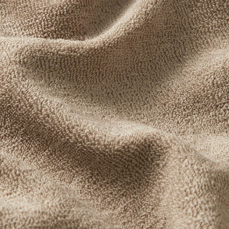 Frotteestoff Stretch Uni – beige,  image number 2