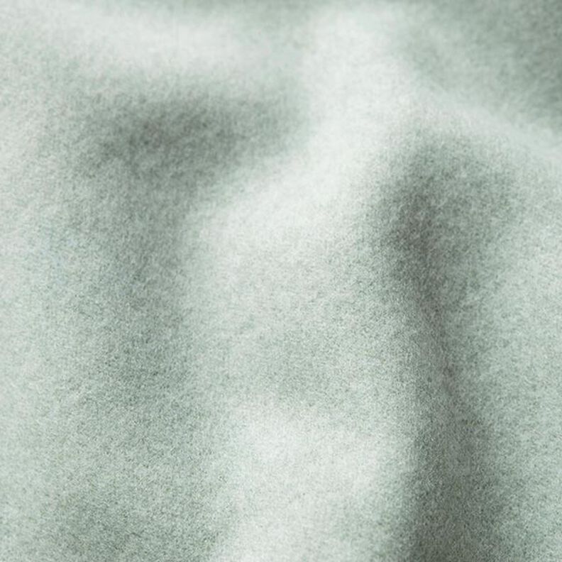 Mantelstoff recyceltes Polyester Melange – pastellgrün,  image number 2