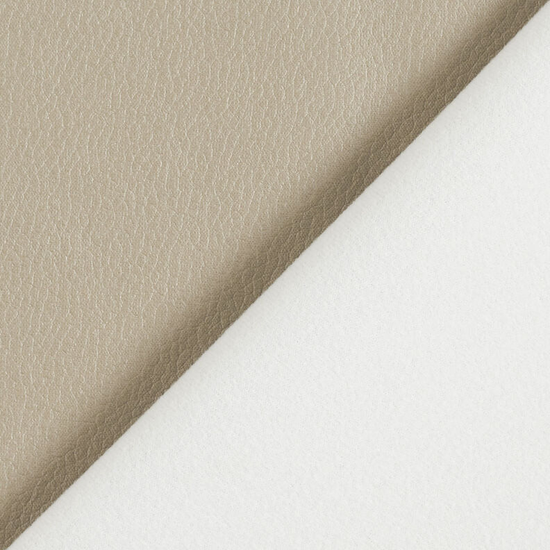 Polsterstoff Lederimitat leichte Prägung – taupe,  image number 3