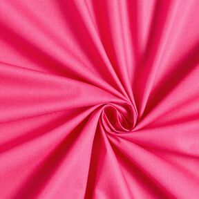 Baumwollpopeline Uni – intensiv pink, 