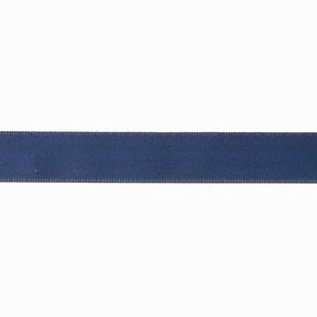 Satinband [15 mm] – marineblau, 