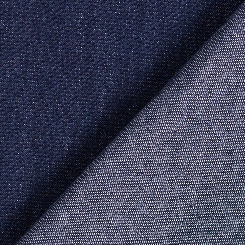 Leichter Stretch-Denim recycelt – marineblau,  image number 4