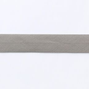 Schrägband Bio-Baumwolle [20 mm] – grau, 