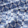 Baumwolljersey Azulejos klein – helljeansblau/weiss,  thumbnail number 2