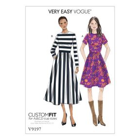 Kleid | Vogue 9197 | 40-48, 