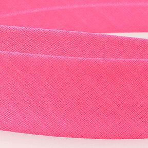 Schrägband Polycotton [20 mm] – neonpink, 