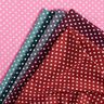 Baumwollpopeline Polka Dots – bordeauxrot/weiss,  thumbnail number 5