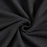 Baumwollfleece Uni – schwarz,  thumbnail number 1