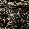 Jacquard Jersey Ornamente – gold metallic/schwarz,  thumbnail number 2