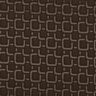 Futterstoff Jacquard Retromuster – dunkelbraun,  thumbnail number 1