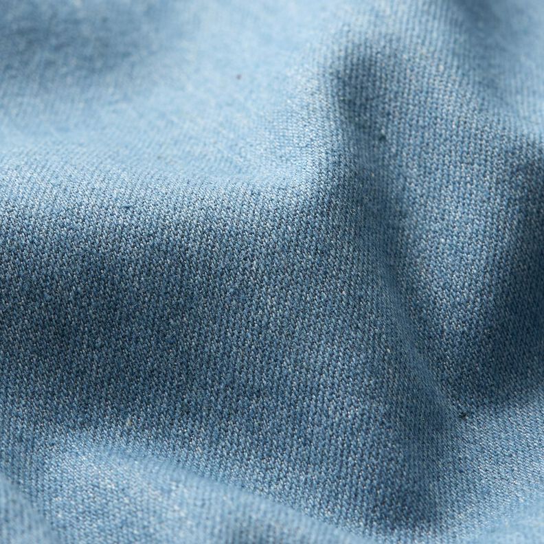 Leichter Stretch-Denim recycelt – brilliantblau,  image number 3