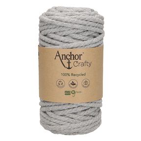 Anchor Crafty Makramee-Garn, recycelt [5mm] - hellgrau, 