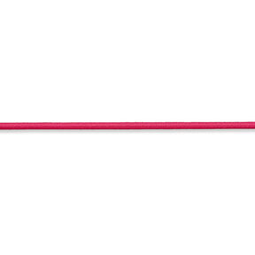 Gummikordel [Ø 3 mm] – intensiv pink, 