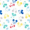 Kuschelfleece Lizenzstoff Mickey Gesichter | Disney – elfenbein,  thumbnail number 1