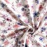 GOTS Baumwolljersey Aquarell-Blumen Digitaldruck – wollweiss/pastellviolett,  thumbnail number 3