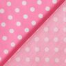 Baumwollpopeline Polka Dots – rosa/weiss,  thumbnail number 4