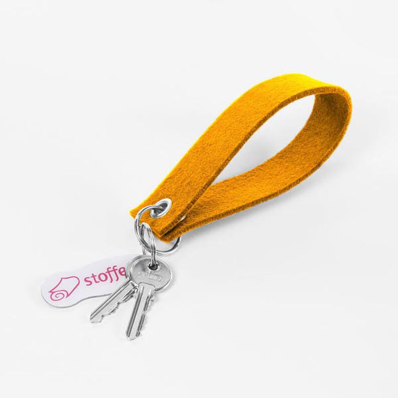 Filz 90 cm / 3 mm stark – orange,  image number 5