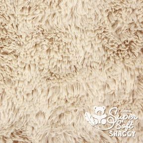 Zottelplüsch SHAGGY [1 M X 0,75 M | Flor: 20 MM] - hellbeige | Kullaloo, 