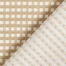 Jacquard Jersey Viskose-Mix Kästchen – beige/weiss,  thumbnail number 4