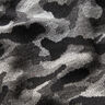 Strickjacquard Camouflage Metallic – schwarz/silber metallic,  thumbnail number 2