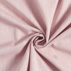 Dekostoff Halbpanama leichte Struktur – rosa/hellbeige, 