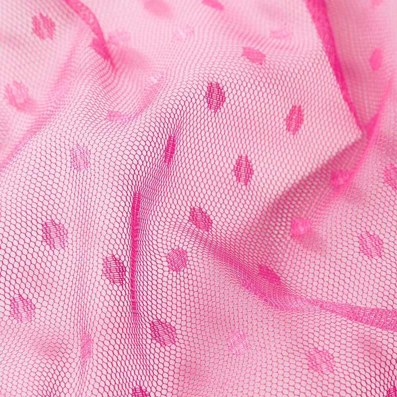 Softmesh Punkte – intensiv pink,  image number 3