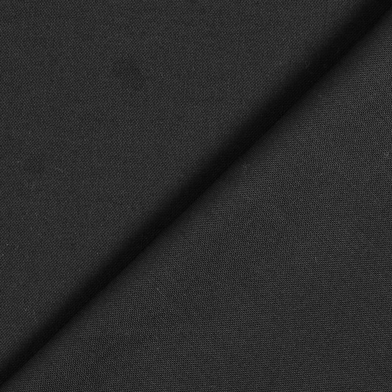 Baumwollstoff Cretonne Uni – schwarz,  image number 3