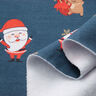 Sweatshirt angeraut Weihnachten – blau,  thumbnail number 3