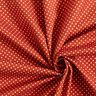 Baumwollpopeline Mini Polka Dots – terracotta/weiss,  thumbnail number 3