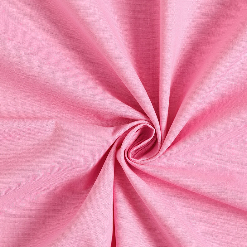 Baumwollstoff Cretonne Uni – rosa,  image number 1