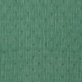 Chiffon Dobby Metallic Nadelstreifen – tannengrün/silber metallic, 