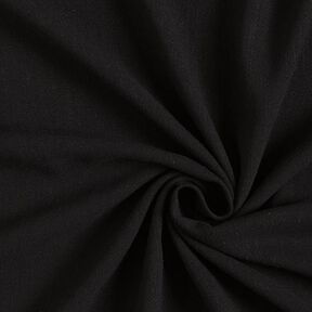 Viskose-Leinen Soft – schwarz, 