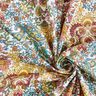 Baumwollstoff Cretonne blumiges Paisley – elfenbein/karminrot,  thumbnail number 3