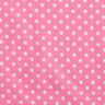 Baumwollpopeline Polka Dots – rosa/weiss,  thumbnail number 1