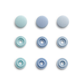 Druckknöpfe Color Snaps Mini [9mm] - hellblau/ mint | PRYM love, 