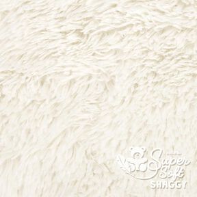 Zottelplüsch SHAGGY [1 M X 0,75 M | Flor: 20 MM] - wollweiss | Kullaloo, 