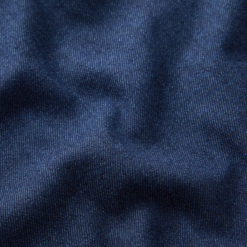 Baumwoll-Denim Stretch medium – marineblau,  image number 2