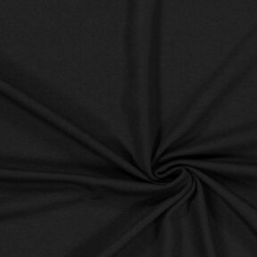 Viskose Jersey Medium – schwarz, 