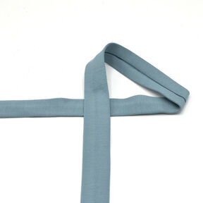 Schrägband Baumwolljersey [20 mm] – taubenblau, 