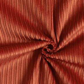 Fancy Cord breit und schmal – terracotta | Reststück 70cm, 