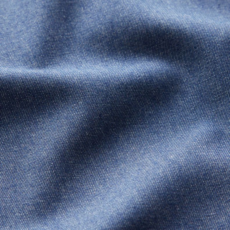 Baumwoll-Denim leicht – blau,  image number 2